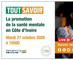 Tout Savoir Sur | Thème : "La promotion de la Santé mentale en Côte...