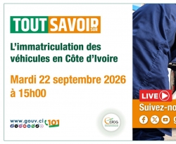 Tout Savoir Sur | Thème : \"l\'immatriculation des véhicules en Côt...