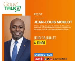 GOUV'Talk reçoit "JEAN-LOUIS MOULOT, Ministre délégué auprès du M...